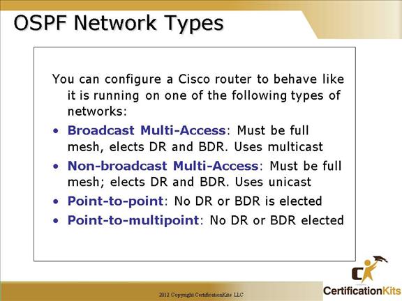 network types in ospf